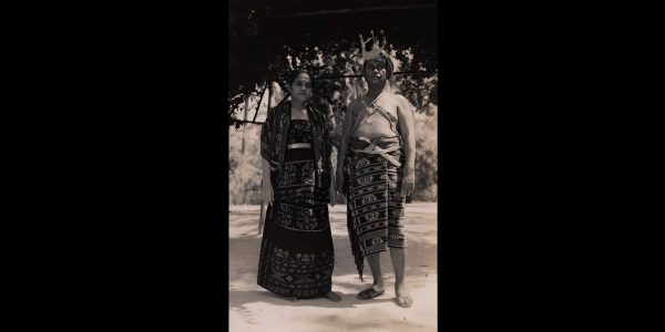 Foto Raja Sabu dan Istri, diambil tahun sekitar tahun 1935