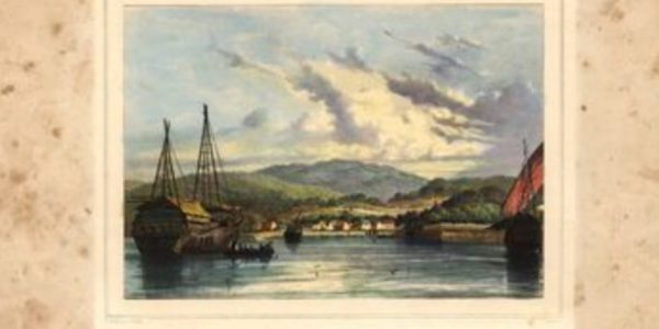 Lukisan Kuno Bersejarah – Kota Kupang, tahun 1844