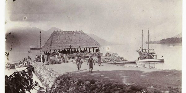 Pelabuhan Kalabahi, pulau Alor, 1920.
