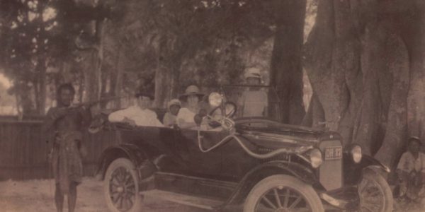 Salah satu mobil yang ada di Kota Kupang tahun 1924