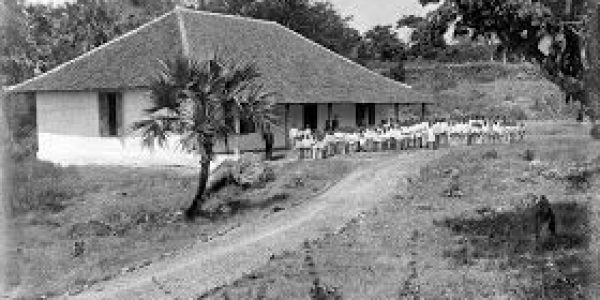 Sekolah Rakyat di Termanu, Rote tahun 1800an.