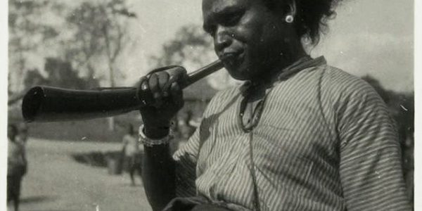 Terompet tanduk kerbau ini dulu digunakan untuk mengumpulkan rakyat